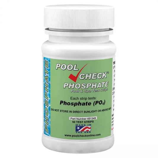 Pool Check Phosphate Test Strips - 50 strips